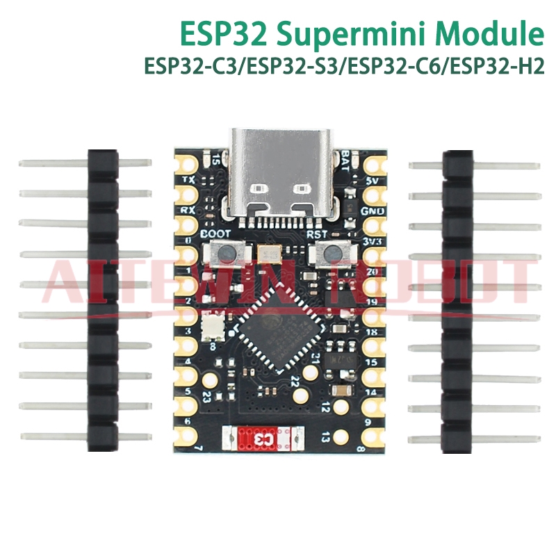 Olimex Esp32 - Aitewin robô esp32 supermini placa de