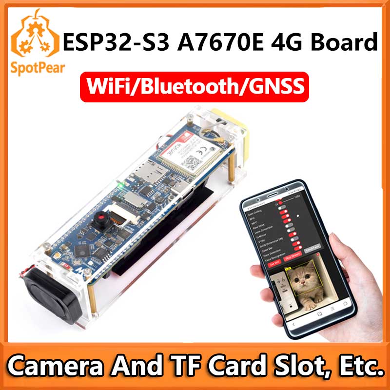 Waveshare Esp32 - Placa de Desenvolvimento Waveshare ESP32-S3 A7670E