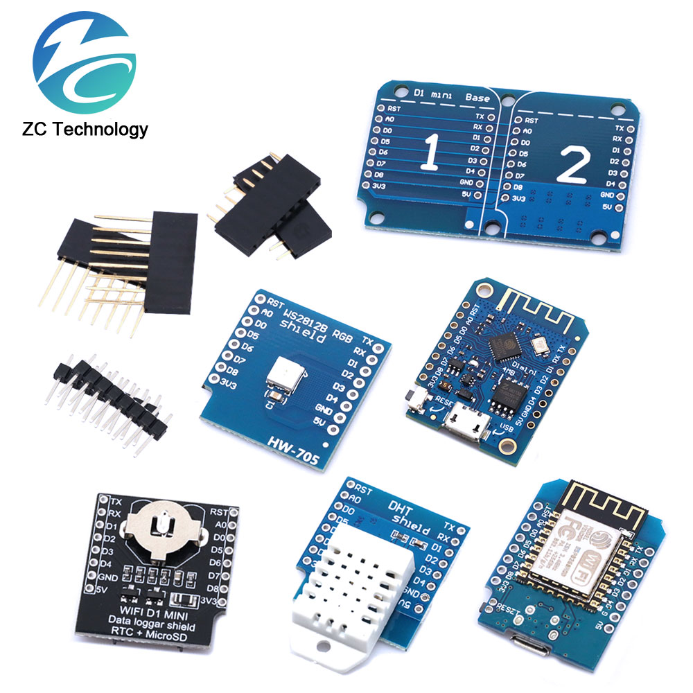Wemos D1 - D1 mini esp8266 ESP-12F ch340g v2