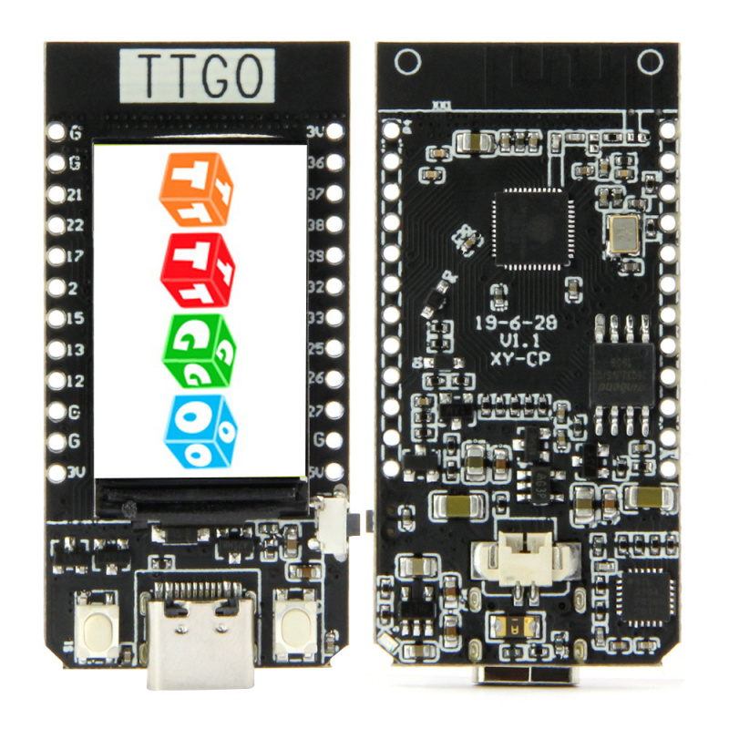 Ttgo Tdisplay - TTGO T-Display ESP32WiFiMódulo Bluetooth1.14PolegadaLCDConselho de DesenvolvimentoFor
