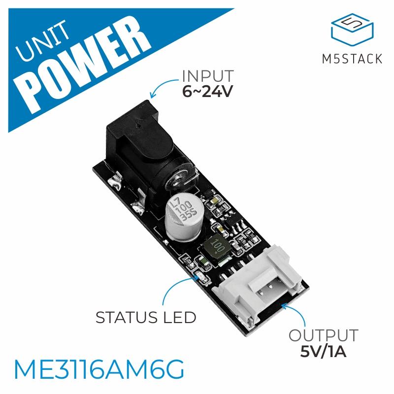 M5Stack - Unidade conversora buck oficial 5V M5Stack