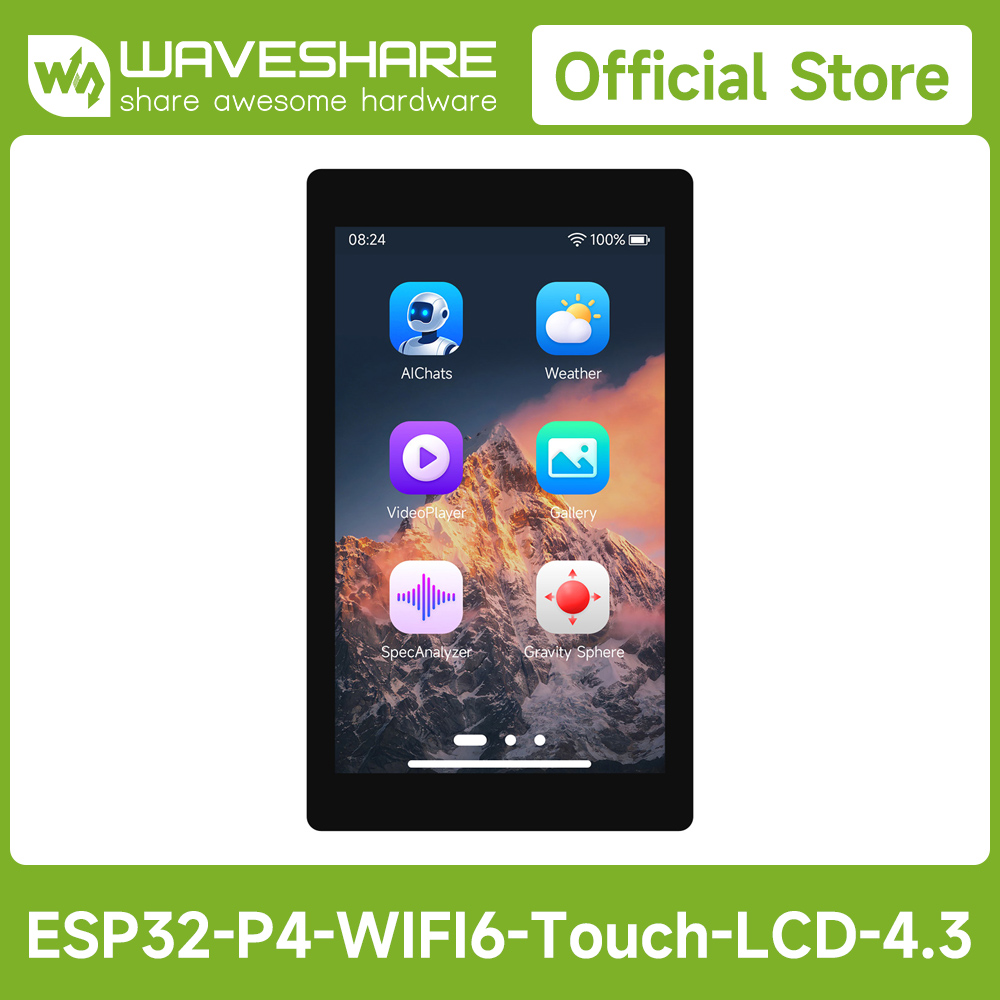 Doit Esp32 - Placa de Desenvolvimento Waveshare ESP32-P4-WIFI6 de