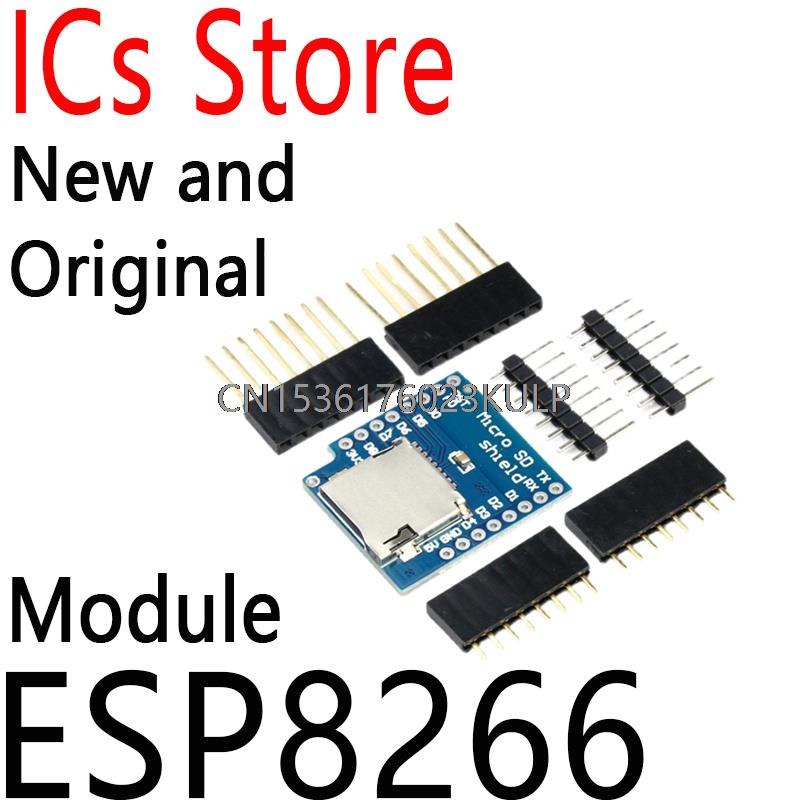 Wemos D1 Mini - Escudo de cartão micro sd para