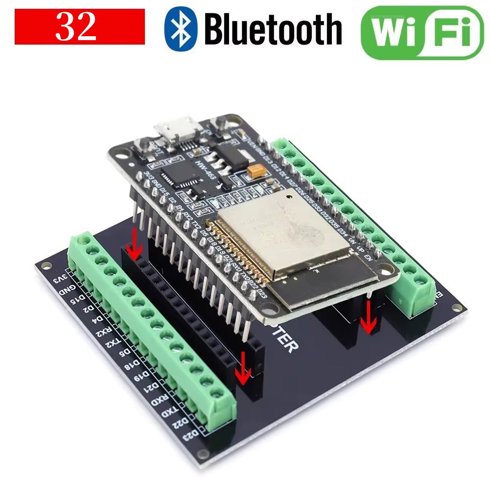 Nodemcuv2 - Placa de Expansão 32S CP2102 NodeMCU-32S