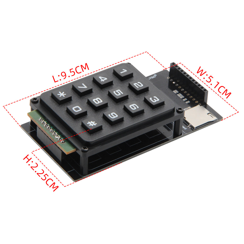 Placa de Expansão de Teclado L - Ttgo Tdisplay avaliação e preço