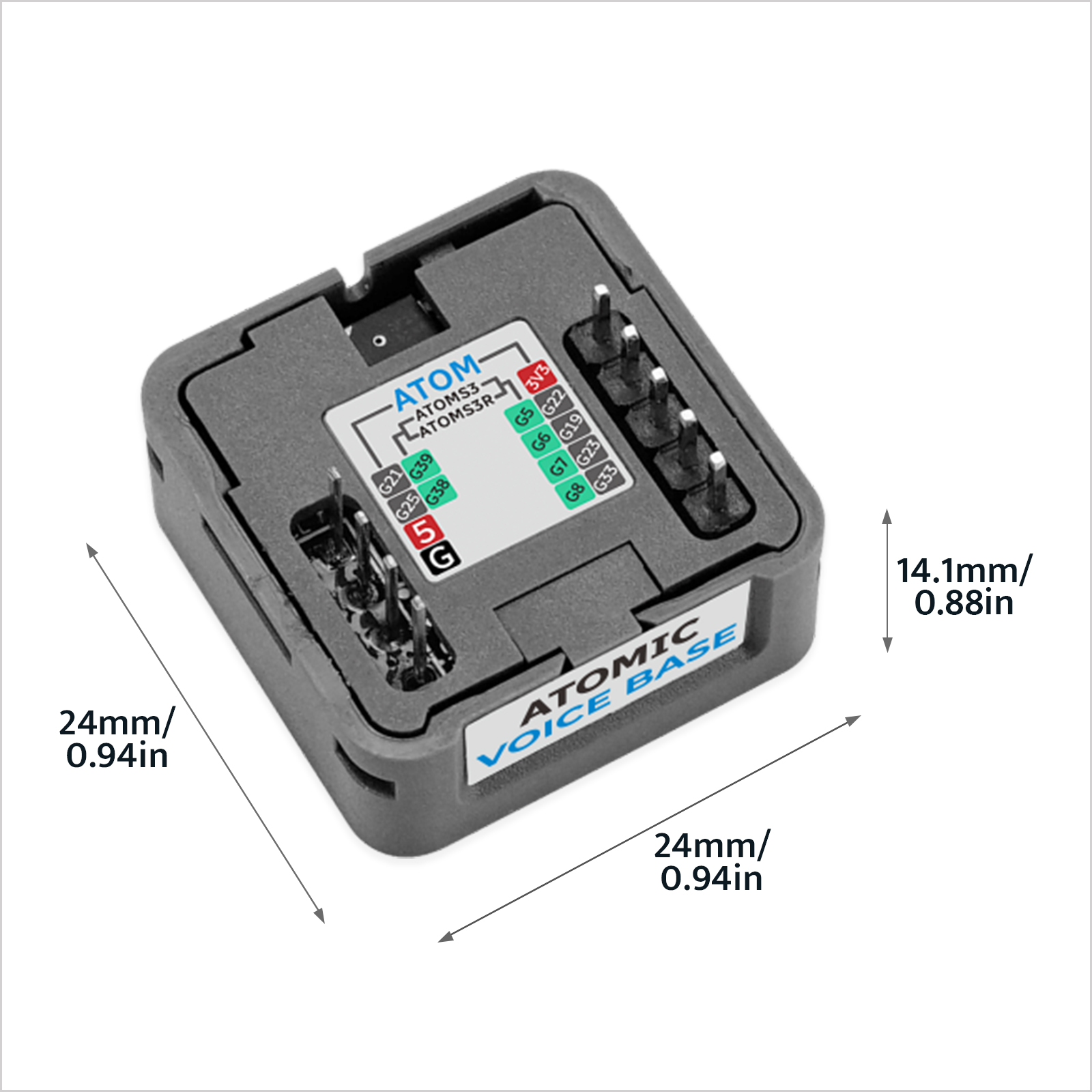 Base de Voz Oficial M5Stack At - M5Stack avaliação e preço