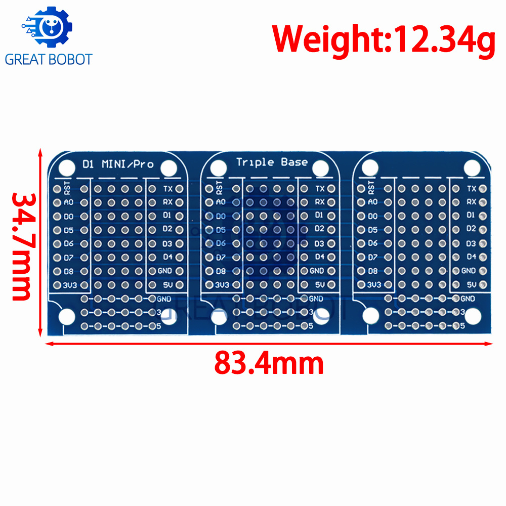 Placa Protoboard Dupla Face BS - Wemos D1 Mini avaliação e preço