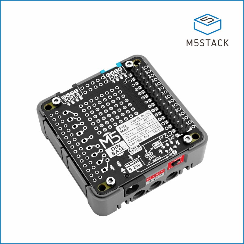 Base Din oficial M5Stack com b - M5Stack avaliação e preço