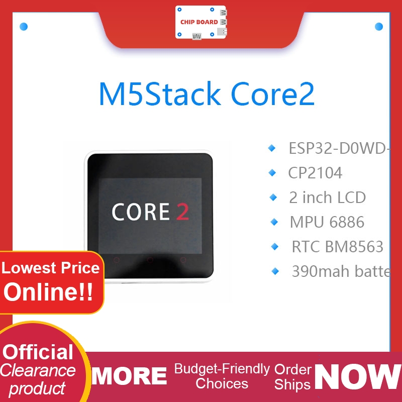 Kit de Desenvolvimento IoT M5S - M5Stack Core2 avaliação e preço