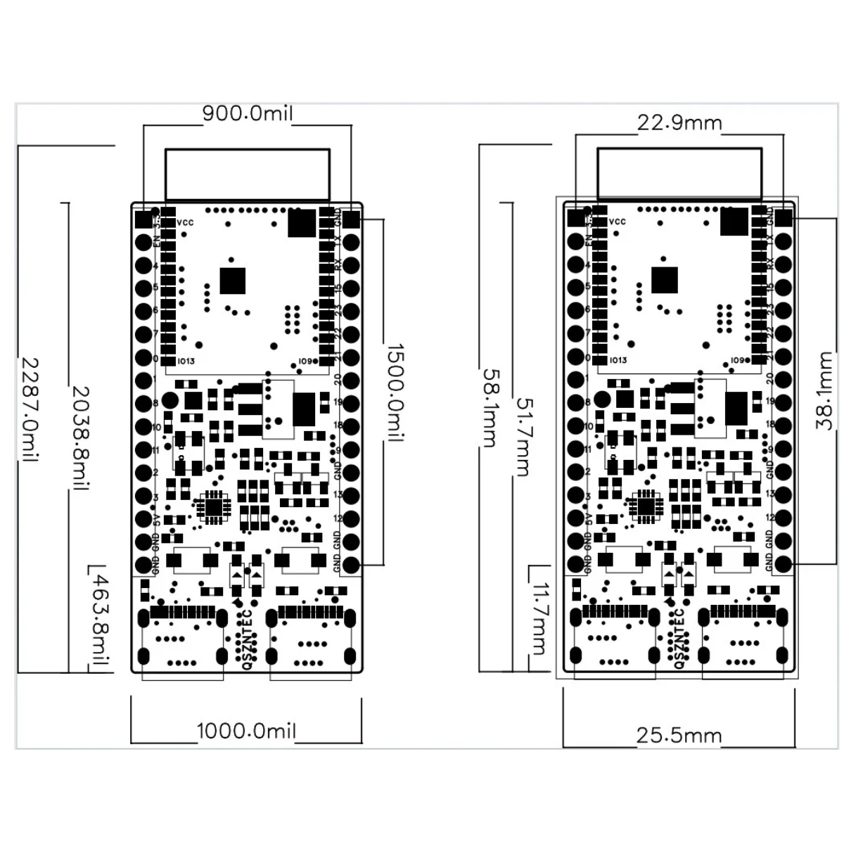 ESP32-C6-DevKitC-1 ESP32-C6 Co - Devkitc avaliação e preço