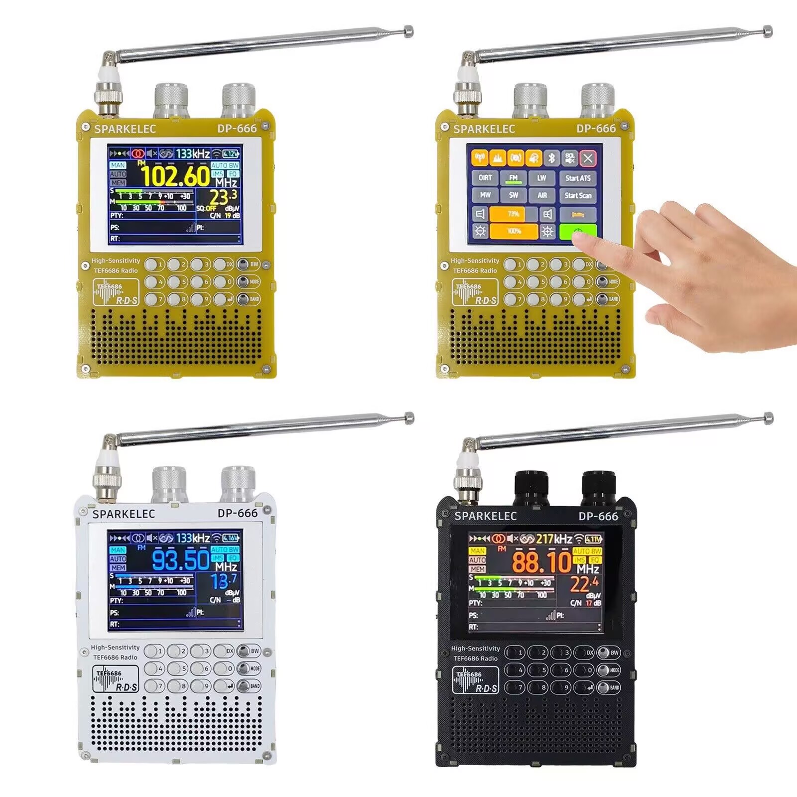 Novo DP-666 TEF6686 Rádio de a - Devkitc avaliação e preço