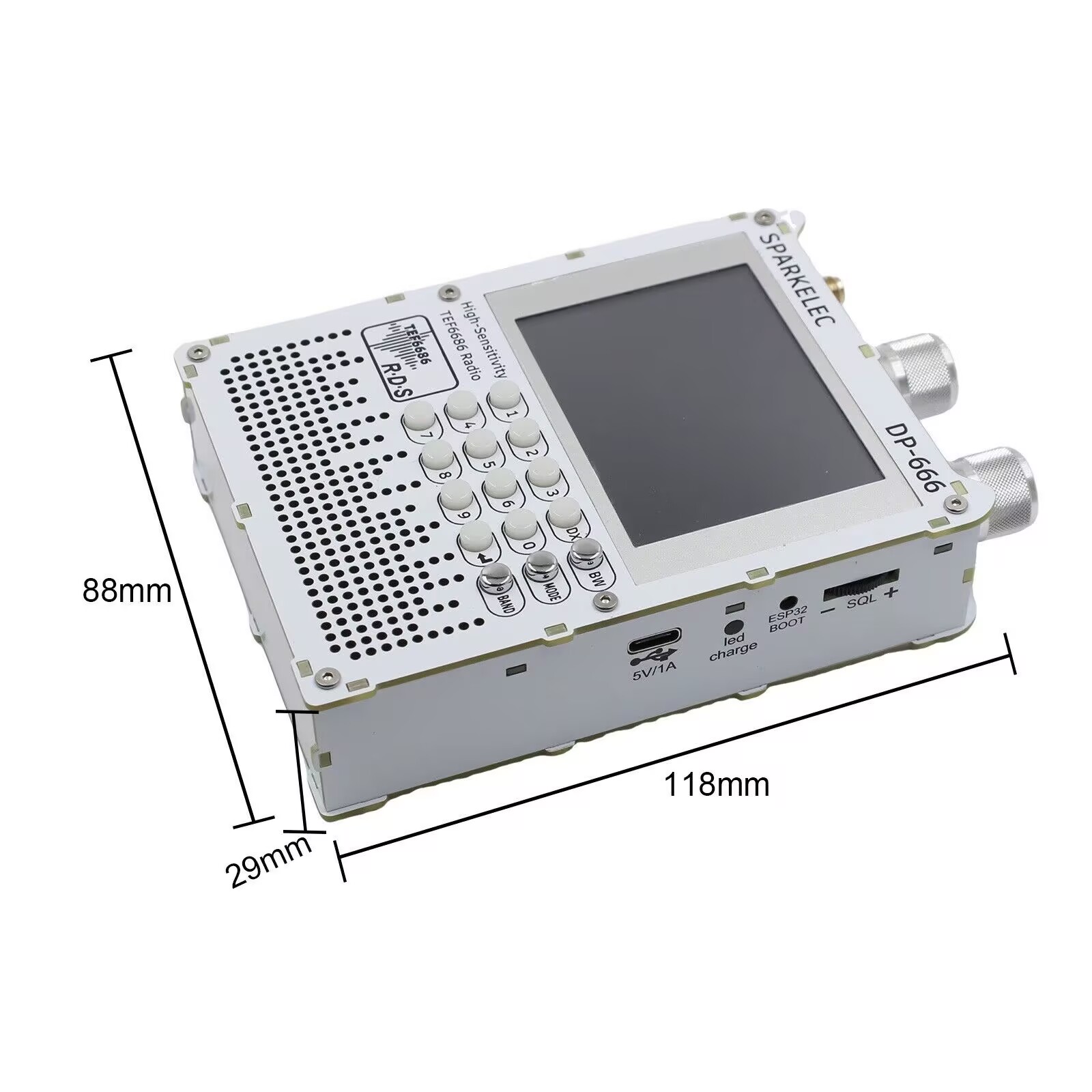 Novo DP-666 TEF6686 Rádio de a - Devkitc avaliação e preço